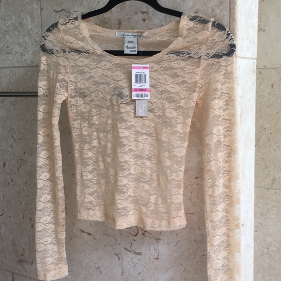 American Rag | Tops | American Rag Lace Top Bnwt | Poshmark